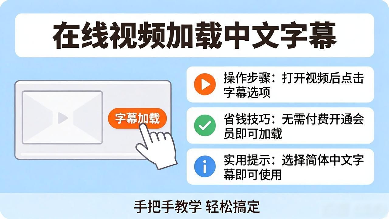 在线视频怎么看中文字幕？老哥手把手教你搞定，别再花冤枉钱！